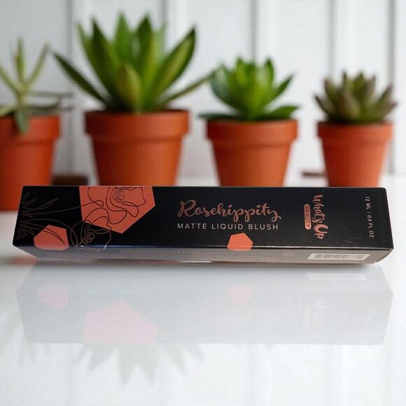 WHAT'S UP BEAUTY Rosehippity Matte Liquid Blush in Osiana, 12ml / 0.4 fl.oz. NEW - Picture 1 of 8